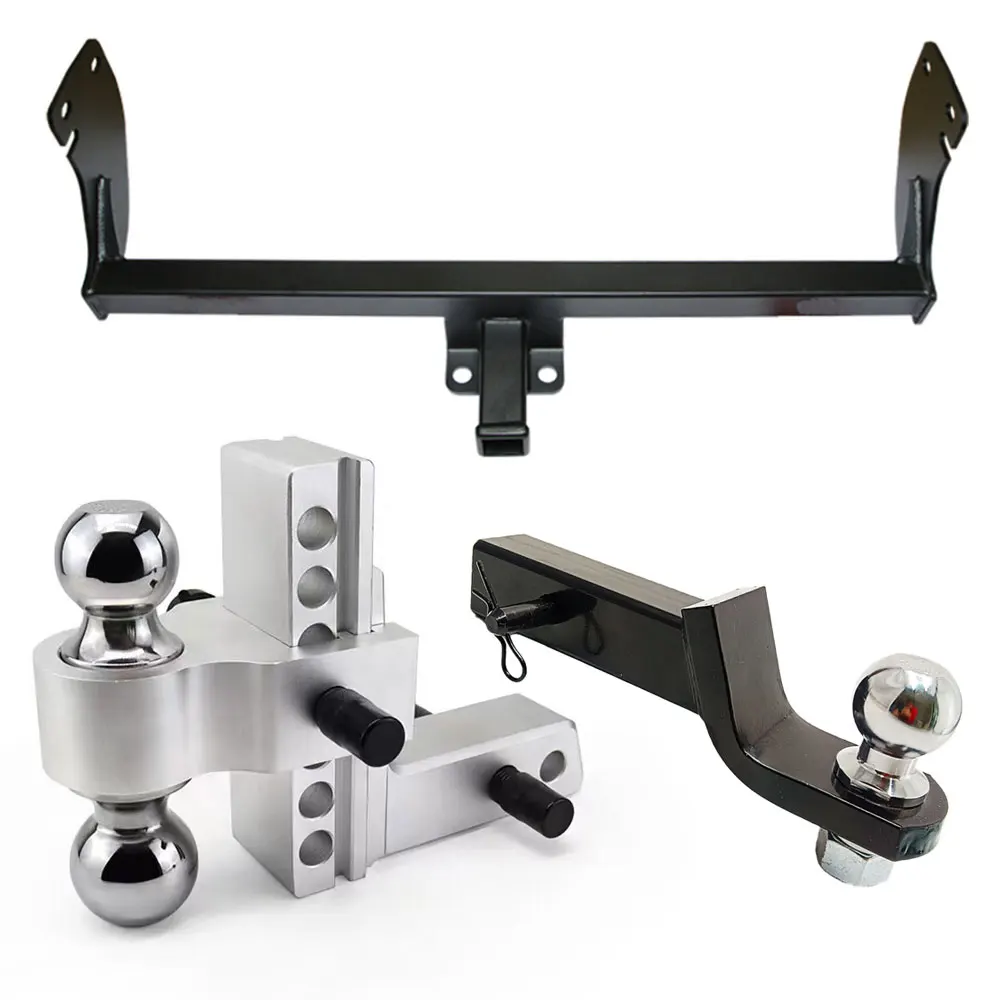 Custom Fit Tow Bar Heavy Duty Steel Trailer Hitch Receiver Car Rear Bumper Accessories With 2 Inch Square Tube Ball Mount
Custom Fit Tow Bar Heavy Duty Steel Trailer Hitch Receiver Car Rear Bumper Accessories With 2 Inch Square Tube Ball Mount