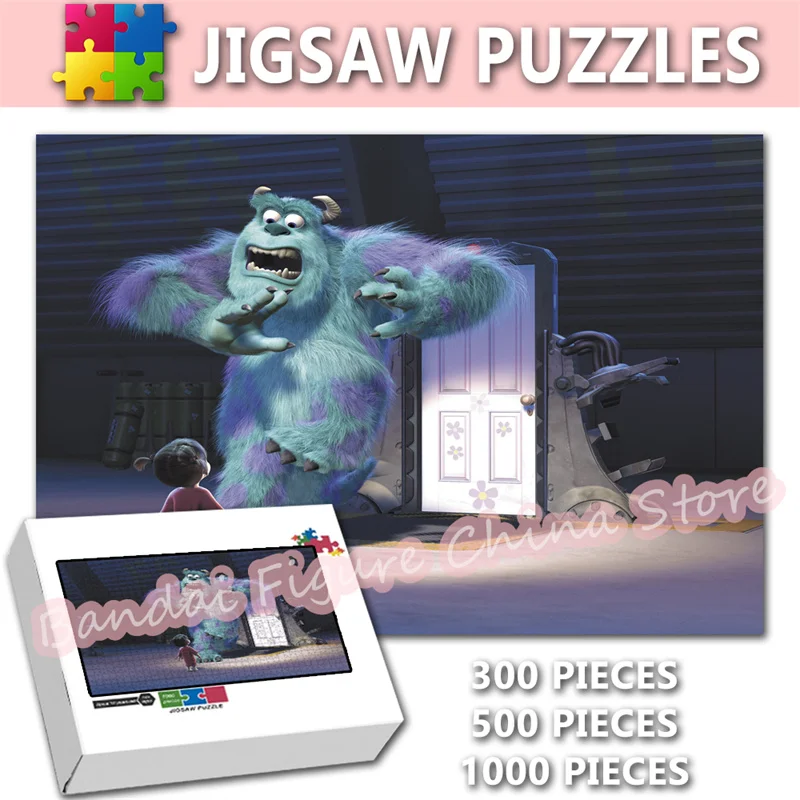 Disney Pixar 300/500/1000 Pieces Jigsaw Puzzle Duncan Monsters Inc. Cartoon Anime Print Puzzle Kids Decompress Educational Toys
Disney Pixar 300/500/1000 Pieces Jigsaw Puzzle Duncan Monsters Inc. Cartoon Anime Print Puzzle Kids Decompress Educational Toys