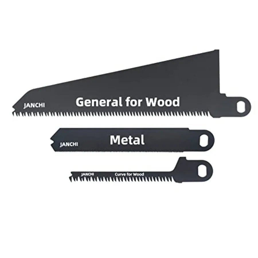 Replacement Electric Hand Saw Blade Combo Set, Compatible for Black+Decker SC500/PHS550B Navigator Saw, Wood Metal Plastic Cutt
Replacement Electric Hand Saw Blade Combo Set, Compatible for Black+Decker SC500/PHS550B Navigator Saw, Wood Metal Plastic Cutt
