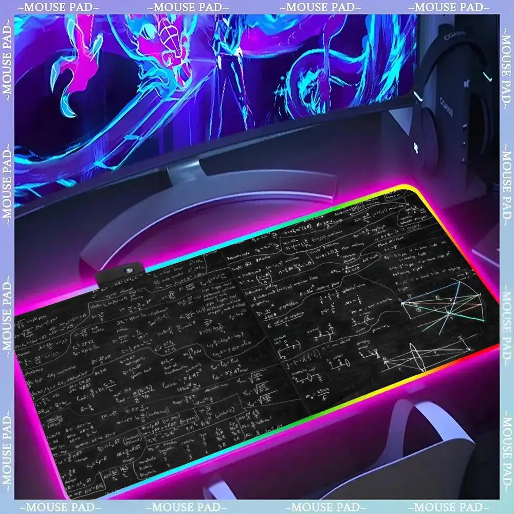 Mathematical Creative Design Mouse Pad Gamer Luminescence Led Mouse Pad Gaming Table Rgb Deskmat Keyboard Pc Mousepad
Mathematical Creative Design Mouse Pad Gamer Luminescence Led Mouse Pad Gaming Table Rgb Deskmat Keyboard Pc Mousepad