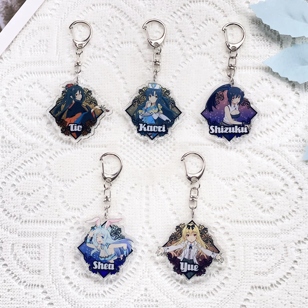 5Pcs Anime Arifureta: From Commonplace to World's Strongest Keychain Acrylic Keyrings Bag Charms Prop Decoration Friends Gifts
5Pcs Anime Arifureta: From Commonplace to World's Strongest Keychain Acrylic Keyrings Bag Charms Prop Decoration Friends Gifts