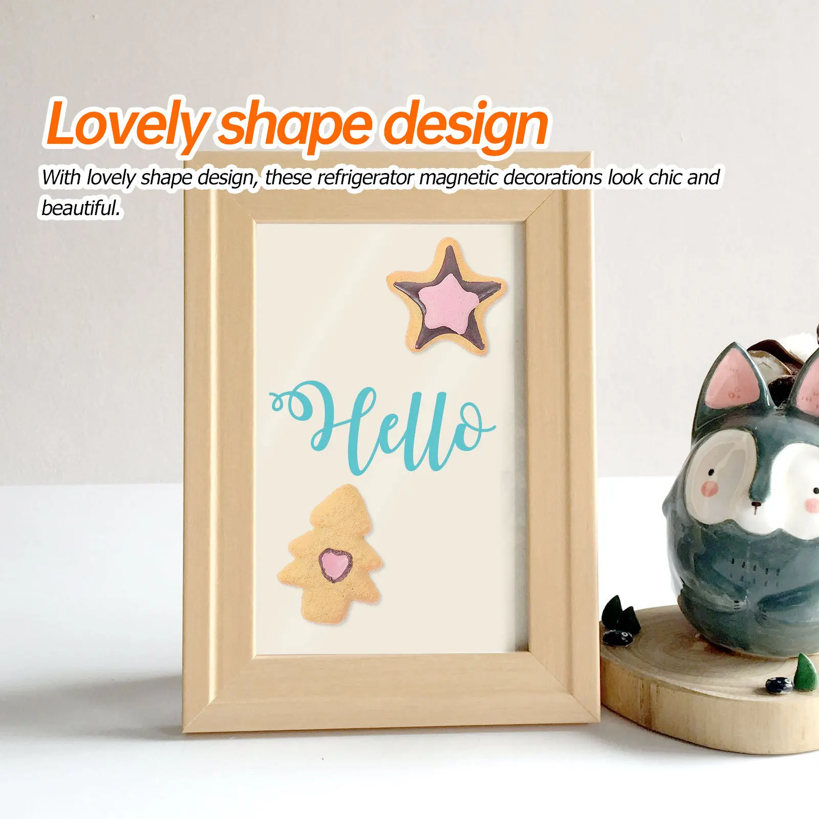 6Pcs Simulated Food Fridge Magnets 3D Resin Refrigerator Magnets Chic Kitchen Decoration Home Decor Magnetic Stickers
6Pcs Simulated Food Fridge Magnets 3D Resin Refrigerator Magnets Chic Kitchen Decoration Home Decor Magnetic Stickers