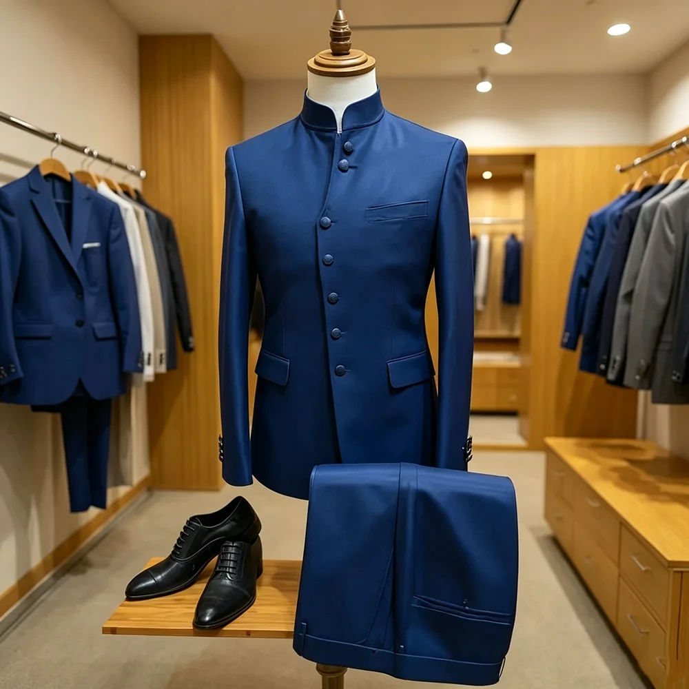 Fashion New Style Men Single Breasted Wedding Suits 2 Pieces Sets Jacket Pants Tuxedos Groom Business Blazer Set Custom Made
Fashion New Style Men Single Breasted Wedding Suits 2 Pieces Sets Jacket Pants Tuxedos Groom Business Blazer Set Custom Made