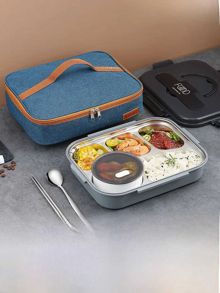 High Capacity Stainless Steel 316 Lunch Box for High School Students Men's Five Partitioned Meal Box for Canteen Dining
High Capacity Stainless Steel 316 Lunch Box for High School Students Men's Five Partitioned Meal Box for Canteen Dining