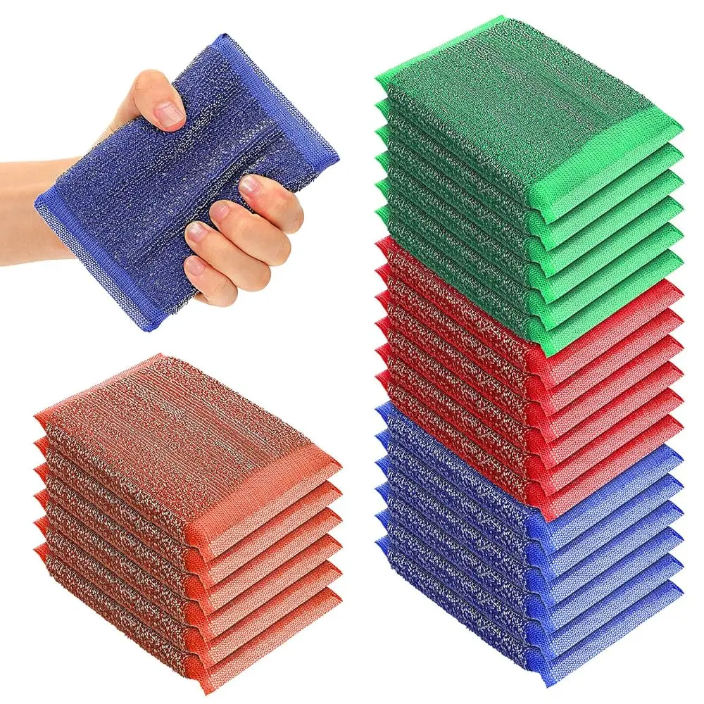 Набор из 24 стальных губок для чистки, не царапающие металлические мочалки для посуды, сверхпрочные абразивные подушечки для кухни, металлические губки для чистки кастрюль и сковородок
Набор из 24 стальных губок для чистки, не царапающие металлические мочалки для посуды, сверхпрочные абразивные подушечки для кухни, металлические губки для чистки кастрюль и сковородок