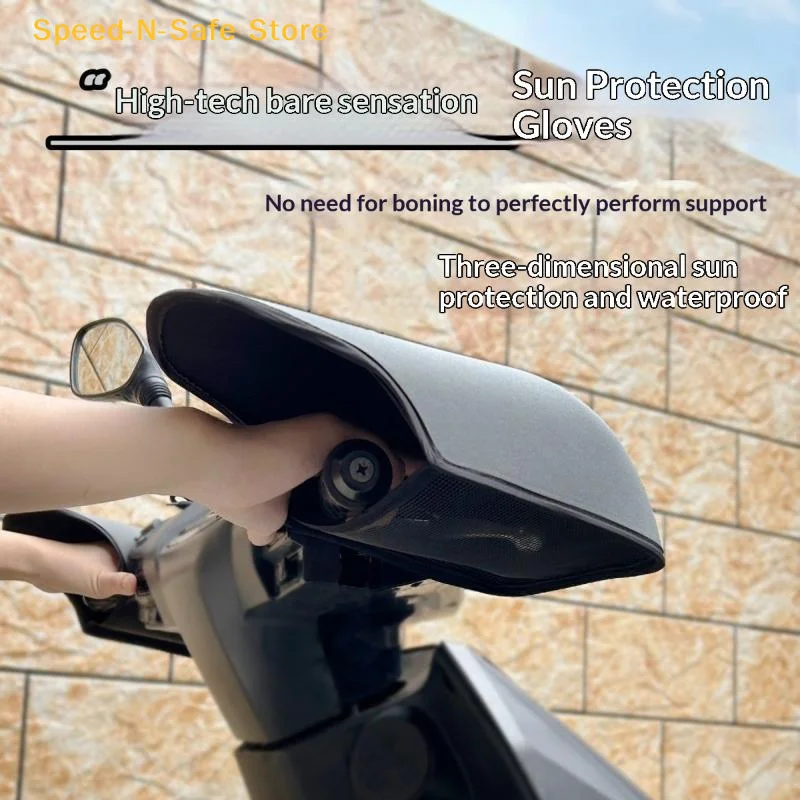Riders Waterproof Gloves with Electric Vehicle Motorcycle Handlebar Muffs and Sun Protection
Riders Waterproof Gloves with Electric Vehicle Motorcycle Handlebar Muffs and Sun Protection