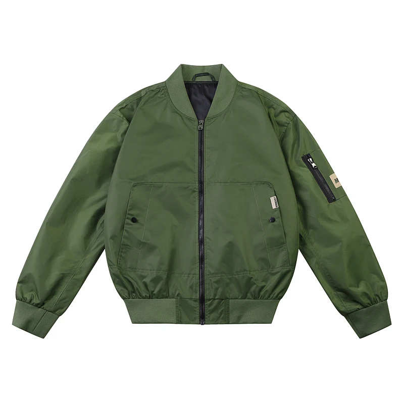 US Baseball Uniform Men's Trend Jacket Lightweight Pilot Bomber Jackets Fall Spring Outdoor Coat Casual Windbreaker Jackets
US Baseball Uniform Men's Trend Jacket Lightweight Pilot Bomber Jackets Fall Spring Outdoor Coat Casual Windbreaker Jackets