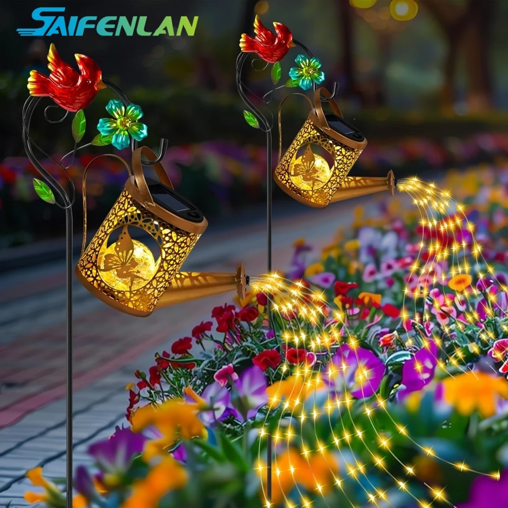 Solar Watering Can Lights Fairy Gardening Gifts for Women Mom Grandma Outdoor Garden Decor Hanging Solar Lantern Fairy Lights
Solar Watering Can Lights Fairy Gardening Gifts for Women Mom Grandma Outdoor Garden Decor Hanging Solar Lantern Fairy Lights