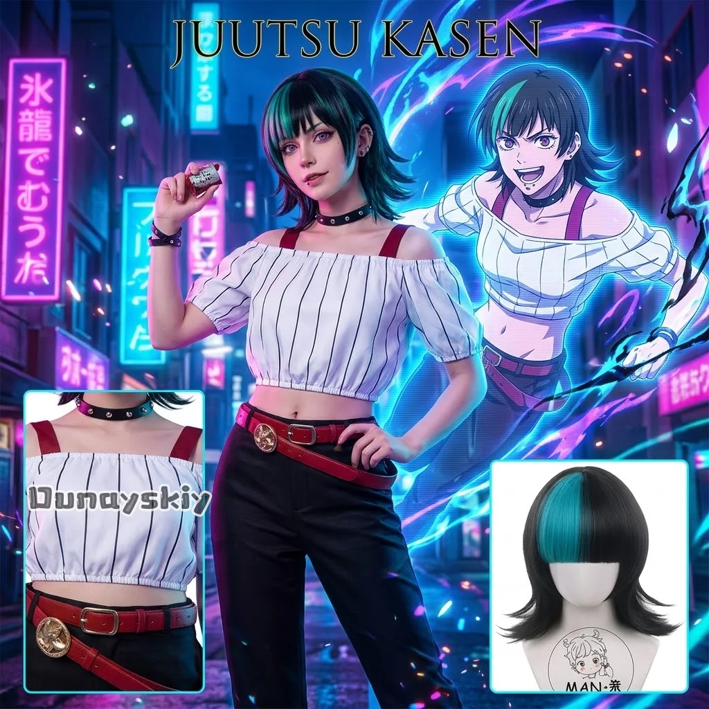 Dunayskiy*/Hoshi Kirara Roro Juutsu Kaasen Culling Game Saori Todo Yuji Itadori Zenin Naoya Cosplay Anime Jirai Kei Halloween
Dunayskiy*/Hoshi Kirara Roro Juutsu Kaasen Culling Game Saori Todo Yuji Itadori Zenin Naoya Cosplay Anime Jirai Kei Halloween