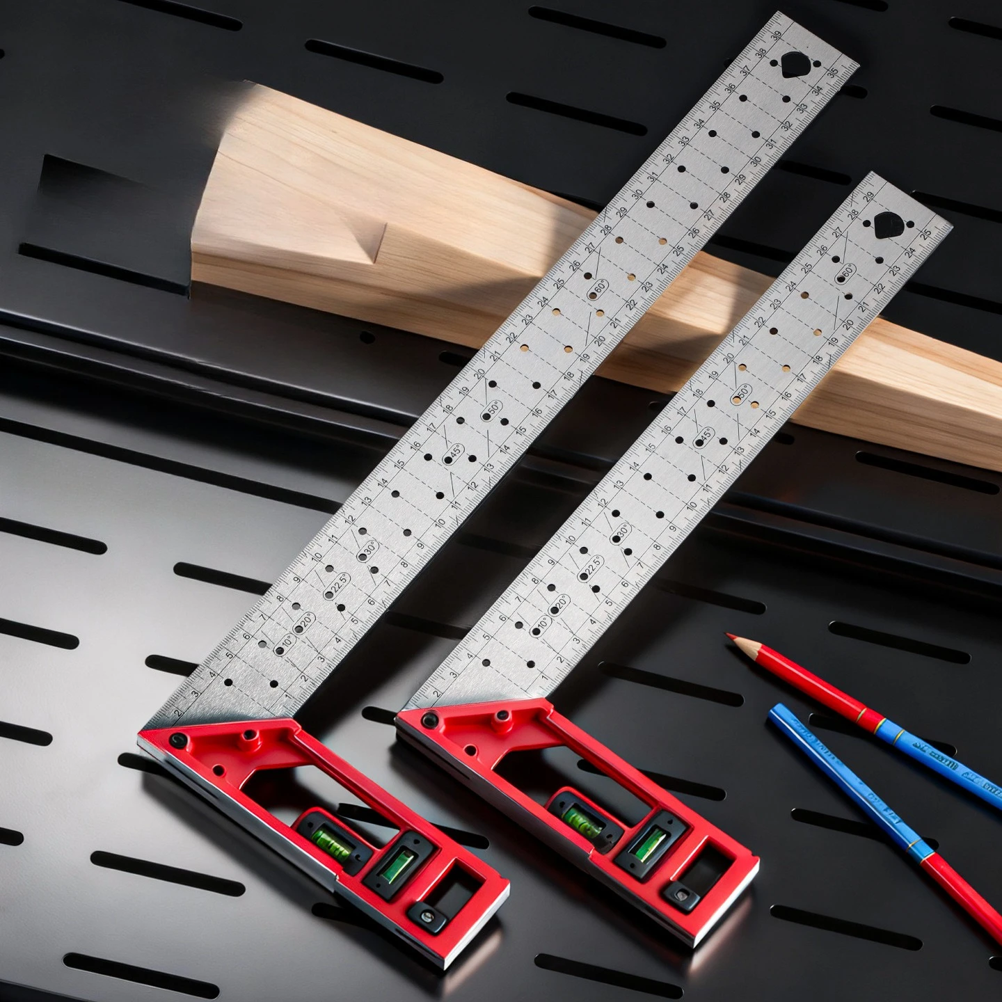New Multifunctional Right Angle Ruler 90/45 ° High Precision Aluminum Positioning Marking Thickened Angle Ruler Woodworking Tool
New Multifunctional Right Angle Ruler 90/45 ° High Precision Aluminum Positioning Marking Thickened Angle Ruler Woodworking Tool