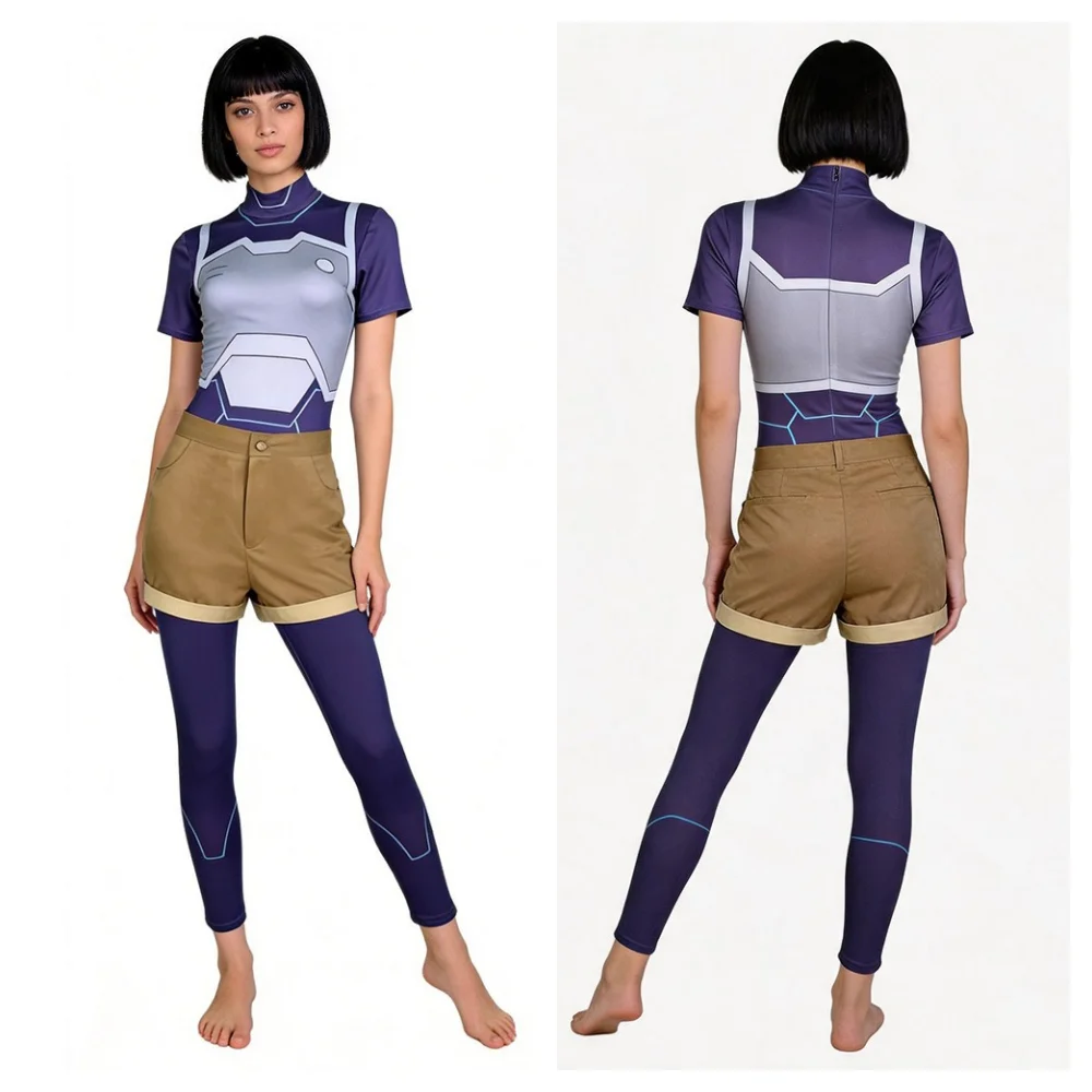 Comic Invincible Season4 Zoe Cosplay Costume Jumpsuit Full Set Women Halloween Carnival Role Party Bodysuit AniMuse
Comic Invincible Season4 Zoe Cosplay Costume Jumpsuit Full Set Women Halloween Carnival Role Party Bodysuit AniMuse