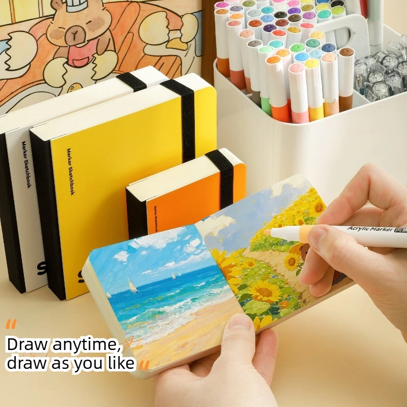 200g/㎡ Acrylic Marker Drawing Notebooks Paper No Bleed Art Paper Cotton Fiber Watercolor Paper for Office School Supplies
200g/㎡ Acrylic Marker Drawing Notebooks Paper No Bleed Art Paper Cotton Fiber Watercolor Paper for Office School Supplies