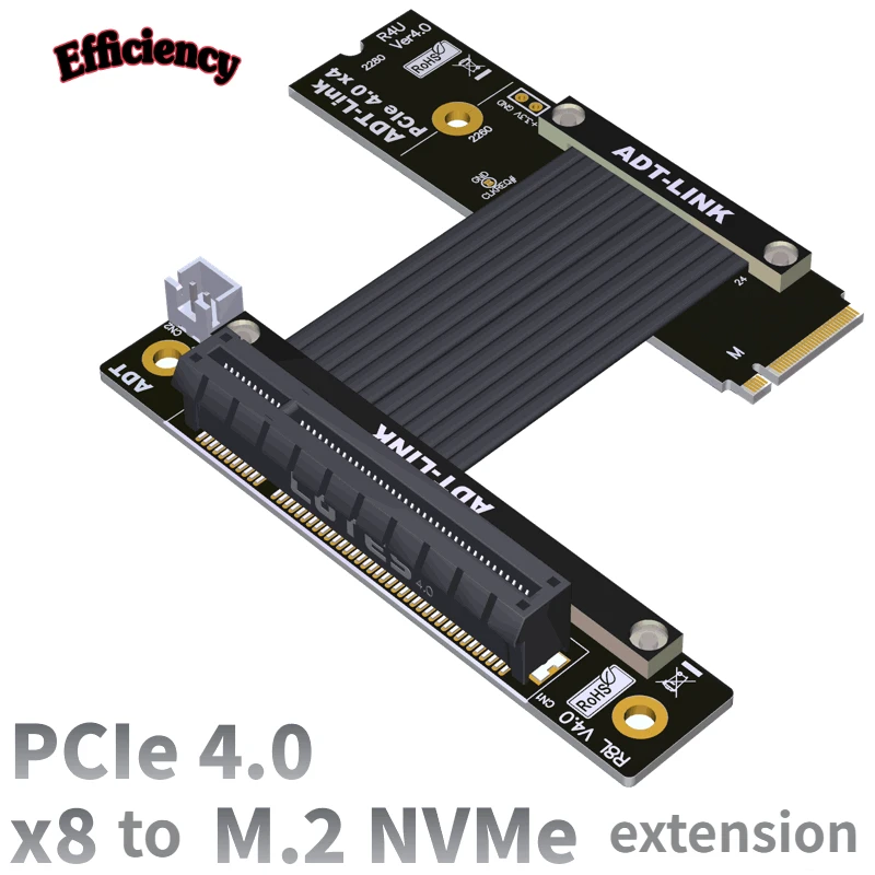 Новый Удлинительный кабель для разъема Gen4 M.2 NVMe к PCI-E 4,0 X8 R48UL R48UF 4,0 M.2 NVMe/PCIe X8, гнездовой поворотный угловой для RAID SSD-карты LAN
Новый Удлинительный кабель для разъема Gen4 M.2 NVMe к PCI-E 4,0 X8 R48UL R48UF 4,0 M.2 NVMe/PCIe X8, гнездовой поворотный угловой для RAID SSD-карты LAN