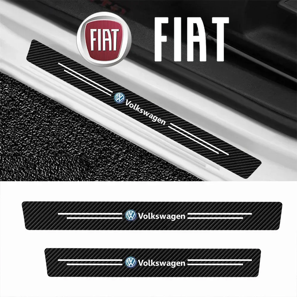 4Pcs Carbon Fiber Car Door Sill Protector Threshold Stickers For Volkswagen VW Golf Passat Touareg Touran GTI Rline Polo Tiguan
4Pcs Carbon Fiber Car Door Sill Protector Threshold Stickers For Volkswagen VW Golf Passat Touareg Touran GTI Rline Polo Tiguan