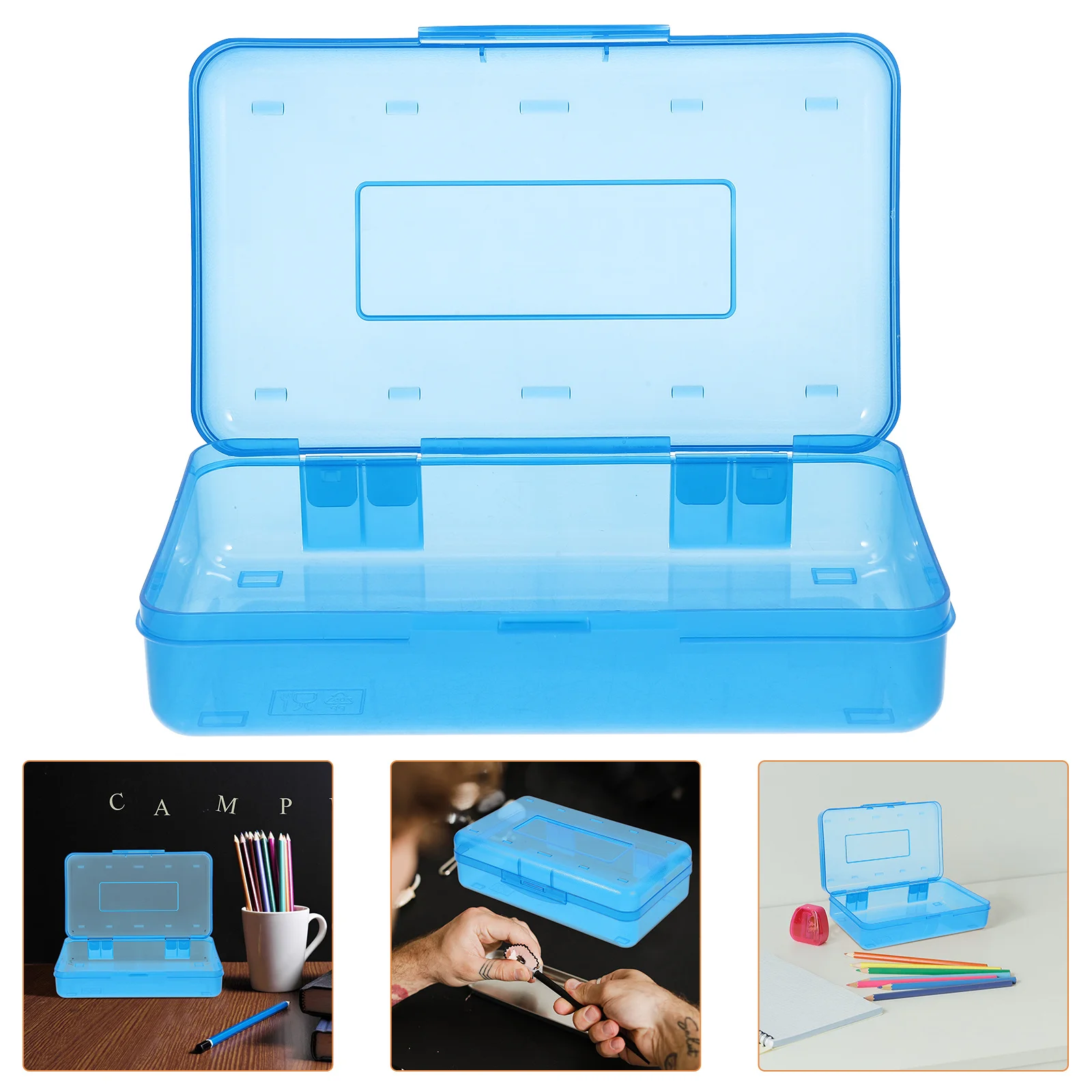 Plastic Pencil Clear Large Capacity Lightweight Stationery Organizer For Pens Pencils Crayons Pencil Case Plastic
Plastic Pencil Clear Large Capacity Lightweight Stationery Organizer For Pens Pencils Crayons Pencil Case Plastic