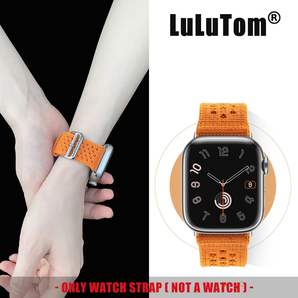 New Knitted Woven Strap For Apple Watch Band 38 40 41 42 44 45 49mm iWatch Series UItra 2 9 8 7 6 5 SE 4 3 Nylon Sports Bracelet
New Knitted Woven Strap For Apple Watch Band 38 40 41 42 44 45 49mm iWatch Series UItra 2 9 8 7 6 5 SE 4 3 Nylon Sports Bracelet
