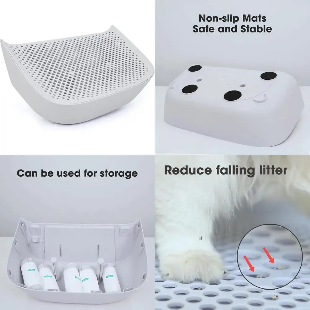 Self-Cleaning Litter Box for Cats with Easy Entry, Ideal for Elderly, Kittens, and Cats with Mobility Issues
Self-Cleaning Litter Box for Cats with Easy Entry, Ideal for Elderly, Kittens, and Cats with Mobility Issues