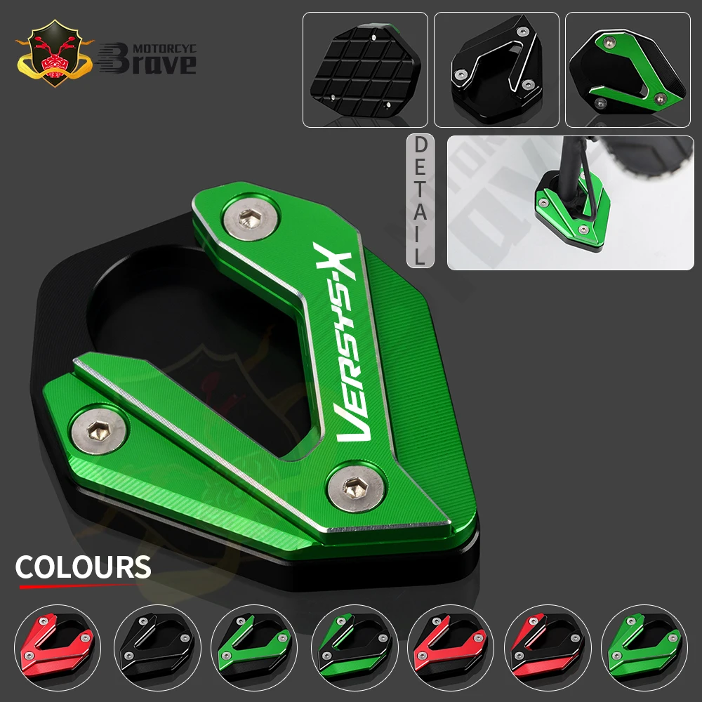 Motorcycle Accessories Side Stand Enlarge Plate Kickstand Enlarge Pad For Kawasaki VERSYS-X 300 VERSYSX 300 VERSYS X300 X 300
Motorcycle Accessories Side Stand Enlarge Plate Kickstand Enlarge Pad For Kawasaki VERSYS-X 300 VERSYSX 300 VERSYS X300 X 300