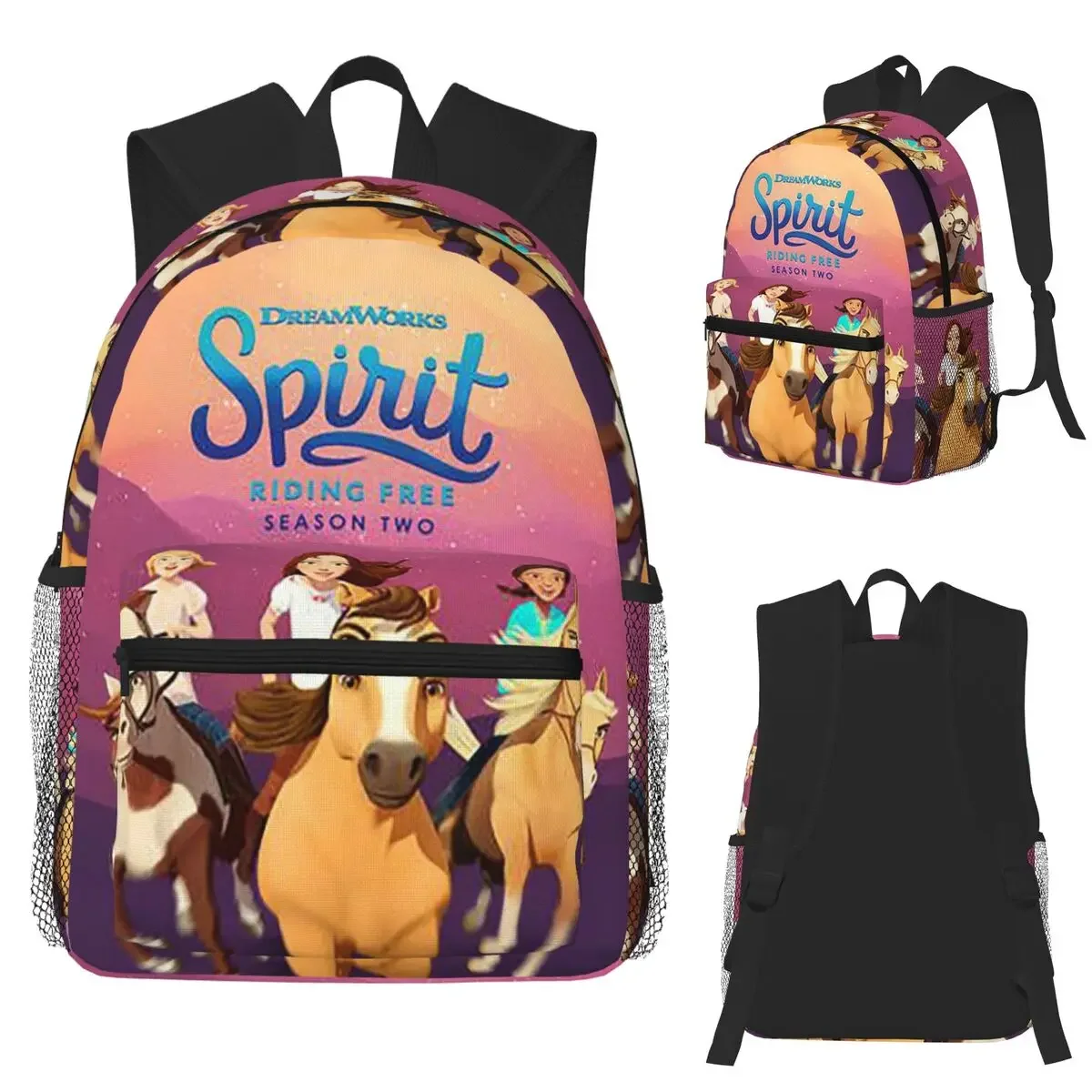 Girls Spirit Riding Print Student Backpack School Bag Hiking Travel Daypack for Men Women Fashion Bookbag Shoulder Bags
Girls Spirit Riding Print Student Backpack School Bag Hiking Travel Daypack for Men Women Fashion Bookbag Shoulder Bags