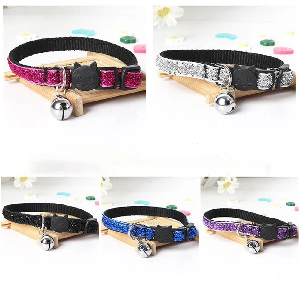 5pcs Nylon Cat Collar Breakaway Quick Release Pet Accessories Puppy Id Collar Bell D-Ring For Dogs Bunnies Small Animals Safe
5pcs Nylon Cat Collar Breakaway Quick Release Pet Accessories Puppy Id Collar Bell D-Ring For Dogs Bunnies Small Animals Safe