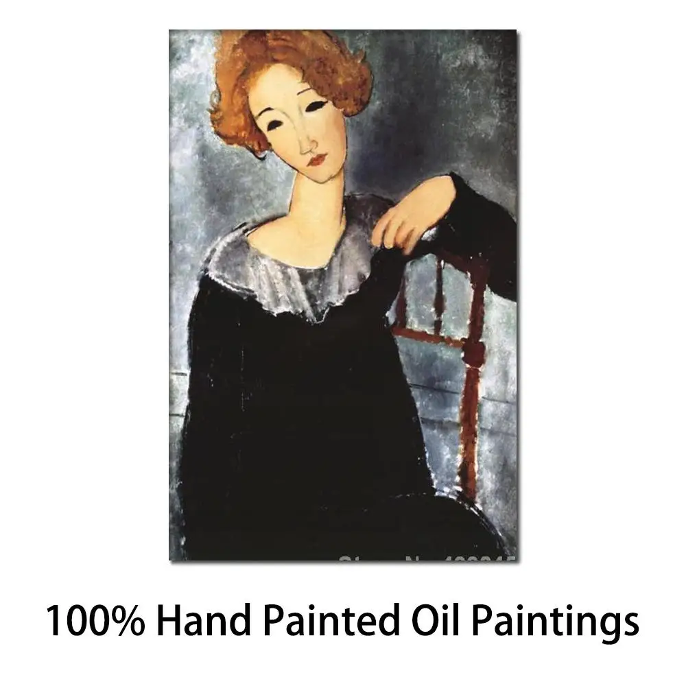 Женские картины от Amedeo Modigliani, женщина с красными волосами, украшение для спальни, высокое качество
Женские картины от Amedeo Modigliani, женщина с красными волосами, украшение для спальни, высокое качество