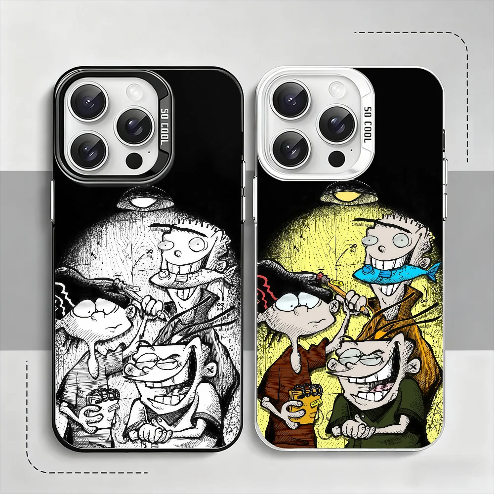 Cartoon E-Ed Edd N Eddy phone case For iPhone 12 11 13 14 15 16 17 Max Pro Plus Mini Protective IMD Color Cover
Cartoon E-Ed Edd N Eddy phone case For iPhone 12 11 13 14 15 16 17 Max Pro Plus Mini Protective IMD Color Cover
