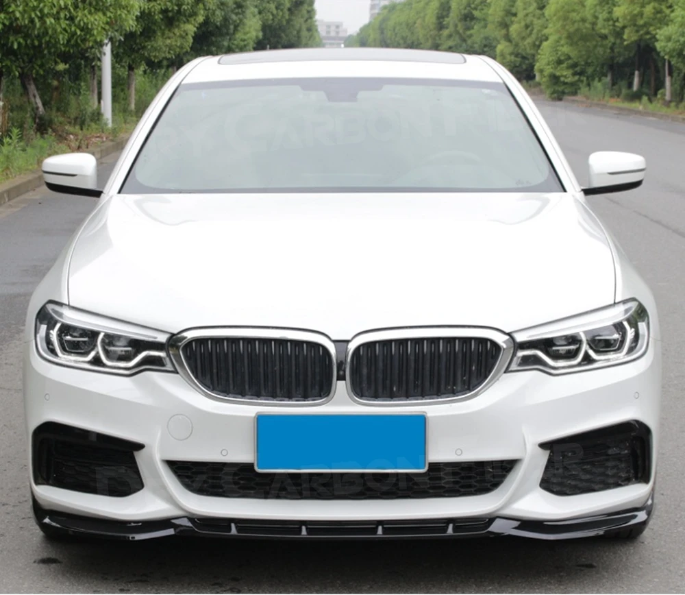 3PCS Carbon fiber ABS Gloss Black Car Front Bumper Lip Splitters for BMW 5 Series G30 G38 540i M Sport 2017-2019
3PCS Carbon fiber ABS Gloss Black Car Front Bumper Lip Splitters for BMW 5 Series G30 G38 540i M Sport 2017-2019