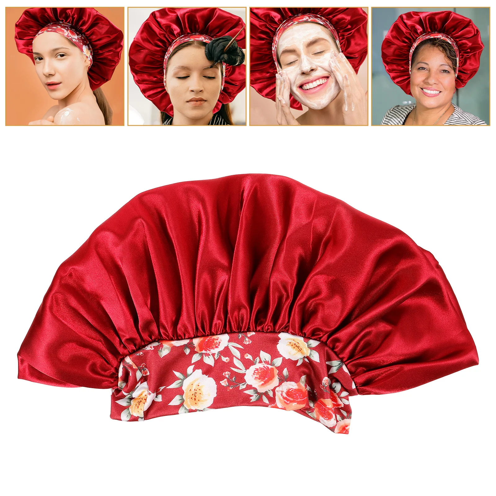 1 Piece Satin Sleep Cap for Curly Hair Elastic Bonnet for Braids Hair Weave Sleeve Wide Brim Sleeping Hat Women Night Wear
1 Piece Satin Sleep Cap for Curly Hair Elastic Bonnet for Braids Hair Weave Sleeve Wide Brim Sleeping Hat Women Night Wear