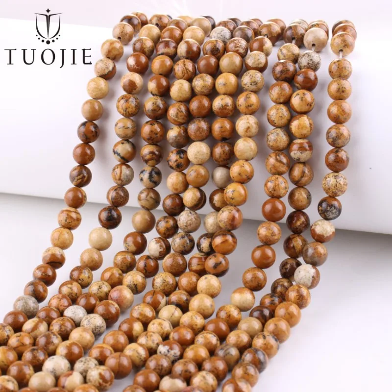 Natural Stone Picture Jasper Round loose Beads 6/8/10mm Strand 15'' For Jewelry Making Diy Bracelet Accessories
Natural Stone Picture Jasper Round loose Beads 6/8/10mm Strand 15'' For Jewelry Making Diy Bracelet Accessories
