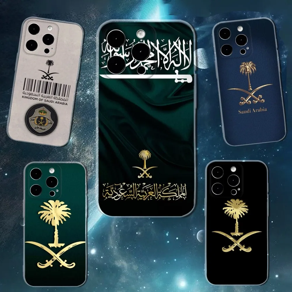 Kingdom Of Saudi Arabia Flag Phone Case For iPhone 16,15,14,13,12,11 Plus,Pro,Max,XR,XS,X,7,8 SE,Mini Transparent Silicone Soft
Kingdom Of Saudi Arabia Flag Phone Case For iPhone 16,15,14,13,12,11 Plus,Pro,Max,XR,XS,X,7,8 SE,Mini Transparent Silicone Soft