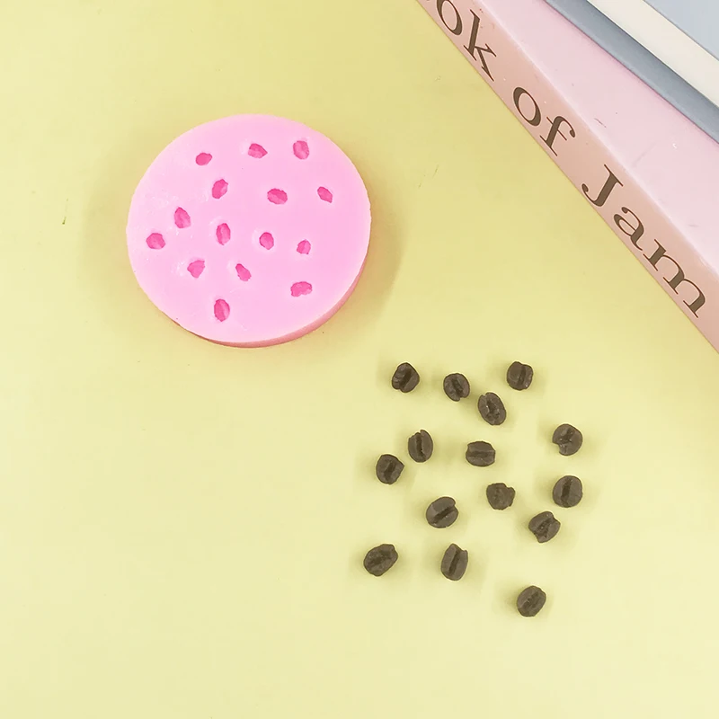Simulated Coffee Bean Chocolate Silicone Mold DIY Aromatherapy Gypsum Candle Mold Mousse Cake Decoration Mold
Simulated Coffee Bean Chocolate Silicone Mold DIY Aromatherapy Gypsum Candle Mold Mousse Cake Decoration Mold