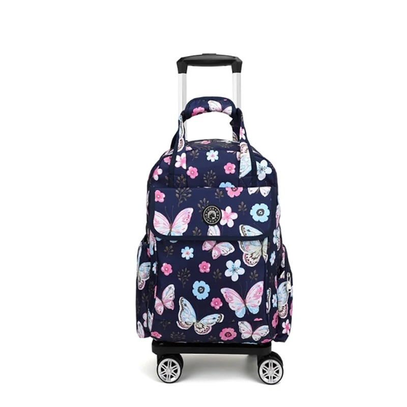 Detachable Foldable Trolley Case Carry-On Suitcase Waterproof Canvas Printed Handbag Backpack Spinner Wheel Versatile Travel Bag
Detachable Foldable Trolley Case Carry-On Suitcase Waterproof Canvas Printed Handbag Backpack Spinner Wheel Versatile Travel Bag