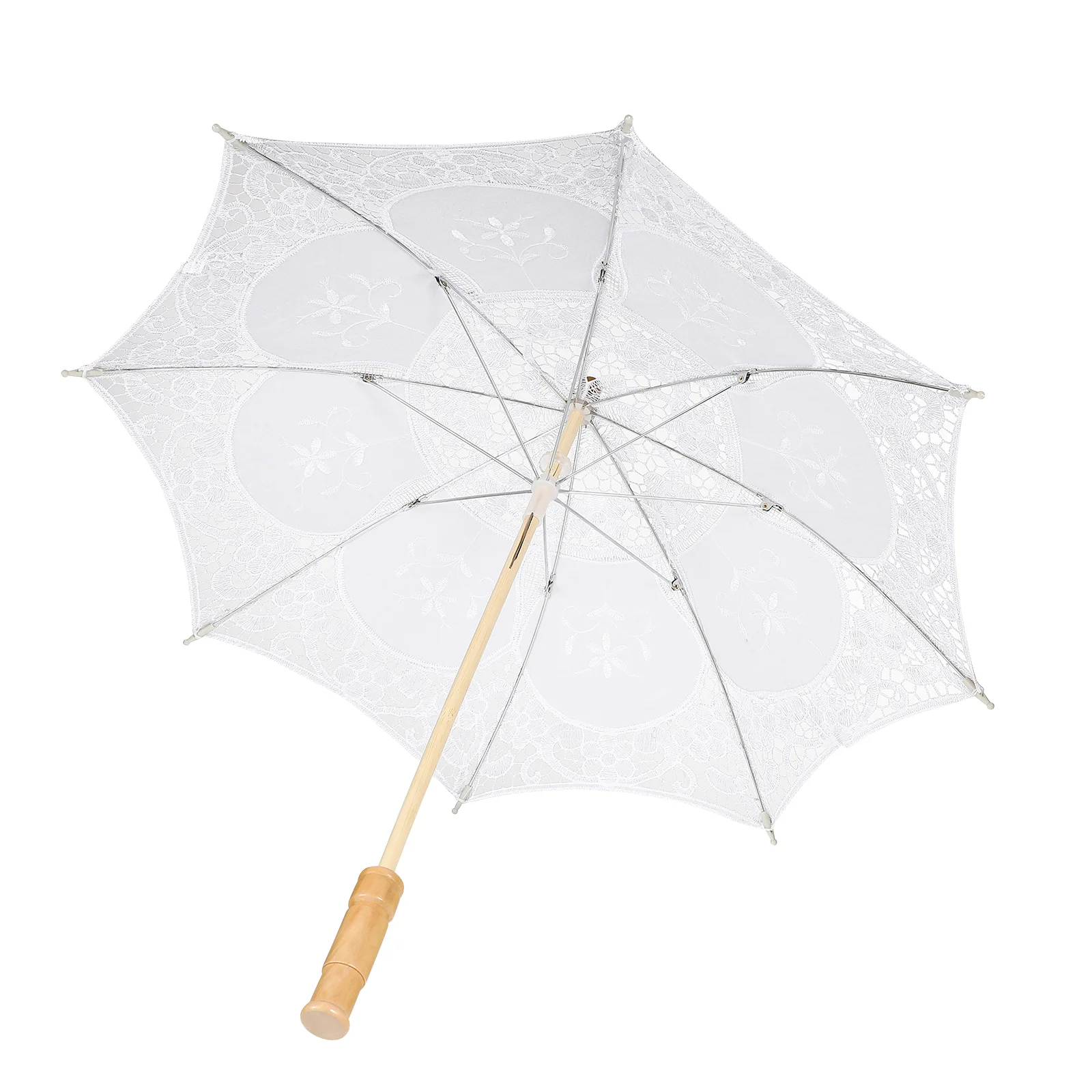 Lace Umbrella Embroidered Wedding Parasol Photography Prop Decorative Handmade Bridal Umbrella for Use
Lace Umbrella Embroidered Wedding Parasol Photography Prop Decorative Handmade Bridal Umbrella for Use