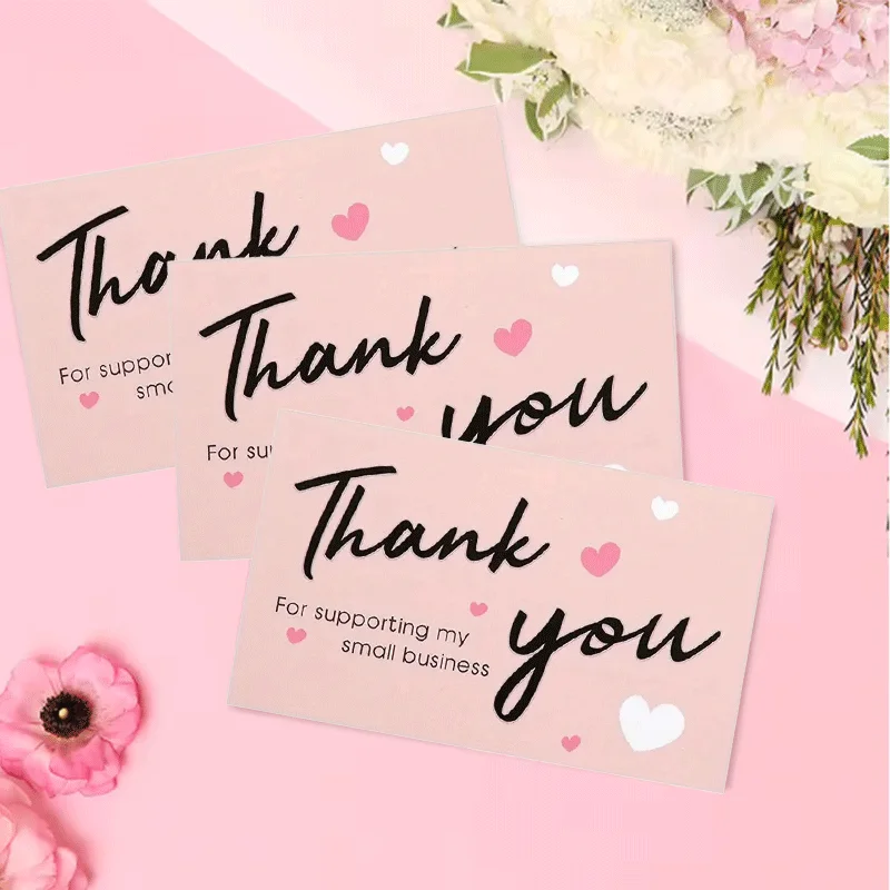Thank You Party Card for Your Support Small Thank You Cards Business Card Decoration Personalized Logo Card Wedding Cards
Thank You Party Card for Your Support Small Thank You Cards Business Card Decoration Personalized Logo Card Wedding Cards