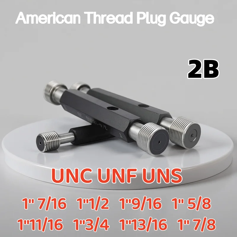 2B American Fine Tooth Inner Diameter Gauge UNC UNF UNS 1 7/16 1 1/2 1 9/16 1 5/8 Inch Measurement Tool
2B American Fine Tooth Inner Diameter Gauge UNC UNF UNS 1 7/16 1 1/2 1 9/16 1 5/8 Inch Measurement Tool