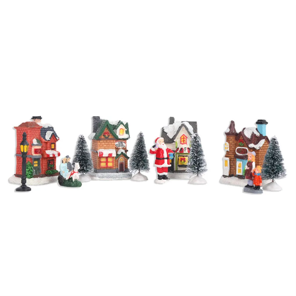 Xmas Ornament Home Decor Desk Statue Village House Set Resin Household Decorations Holiday Supplies Tree Pendent
Xmas Ornament Home Decor Desk Statue Village House Set Resin Household Decorations Holiday Supplies Tree Pendent