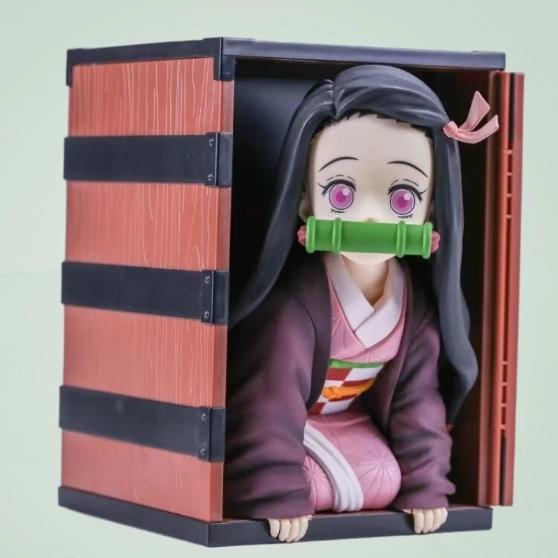 20cm Demon Slayer Kimetsu no Yaiba Kamado Nezuko BOX Anime Handmade Action Figures Desktop Case Decoration Ornament Gift
20cm Demon Slayer Kimetsu no Yaiba Kamado Nezuko BOX Anime Handmade Action Figures Desktop Case Decoration Ornament Gift