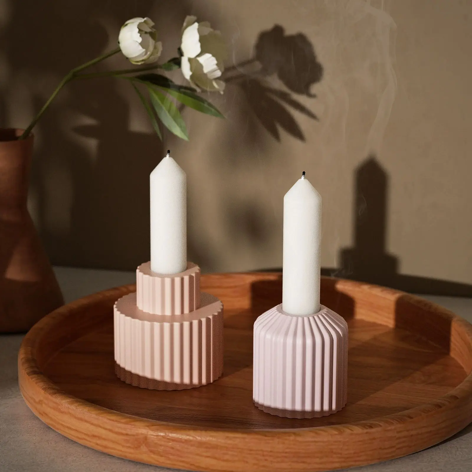 Силиконовая форма для подсвечника в геометрическую полоску с эпоксидной смолой, волнистая вертикальная полоса своими руками, основа для свечи, гипсовая декоративная деталь
Силиконовая форма для подсвечника в геометрическую полоску с эпоксидной смолой, волнистая вертикальная полоса своими руками, основа для свечи, гипсовая декоративная деталь