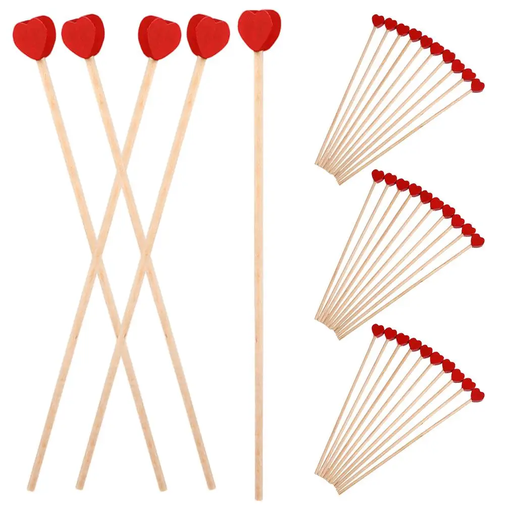 200 Pcs Coffee Stirrer Stirring Tool Drinks Cocktails O'clock Wooden Sticks Heart Charm Beverage Stirrers
200 Pcs Coffee Stirrer Stirring Tool Drinks Cocktails O'clock Wooden Sticks Heart Charm Beverage Stirrers