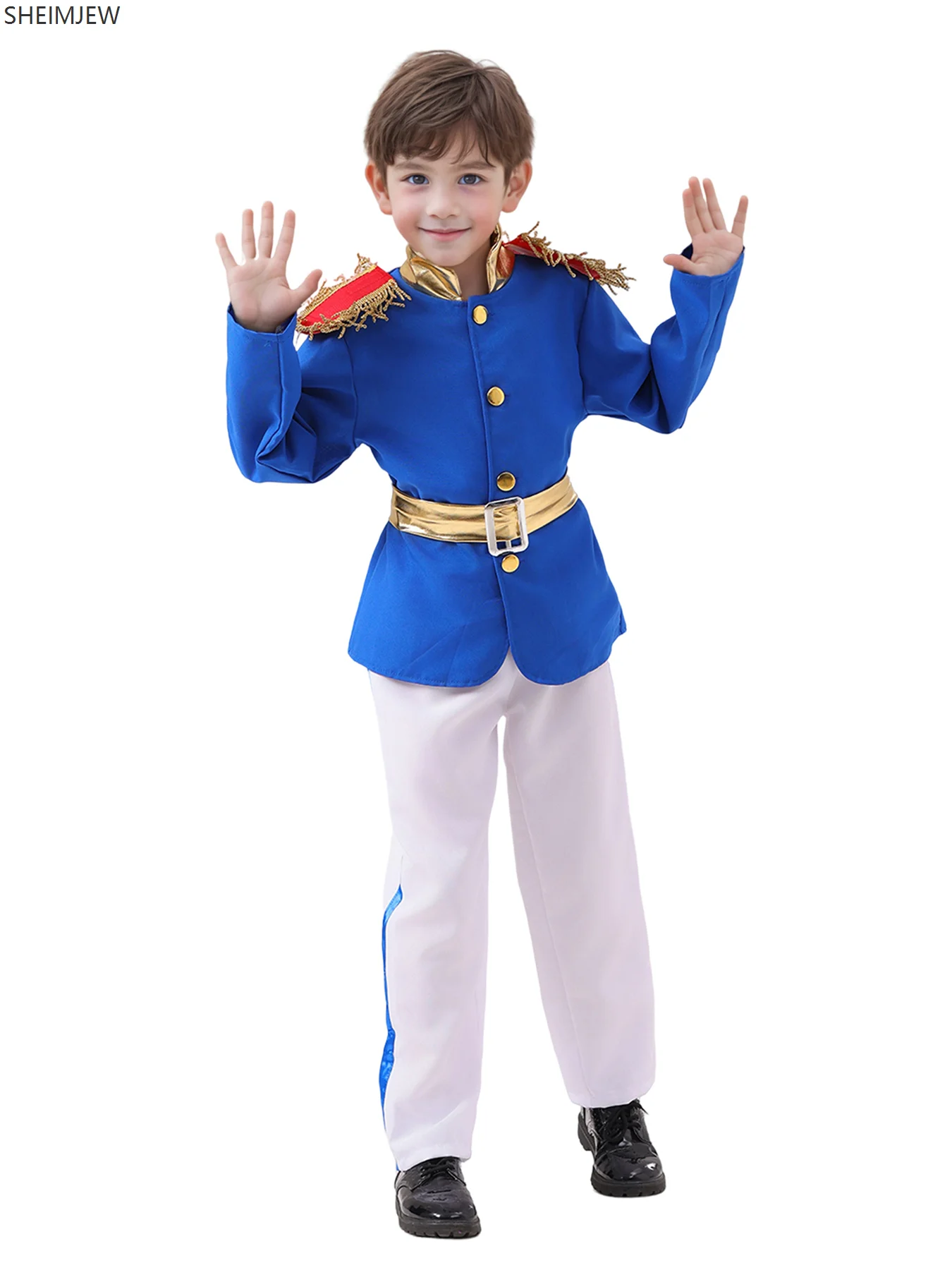Boy King Carnival Costume Cosplay Children Medieval Royal Prince Charming Suit Birthday Party Stage Performance Gentleman Suit
Boy King Carnival Costume Cosplay Children Medieval Royal Prince Charming Suit Birthday Party Stage Performance Gentleman Suit