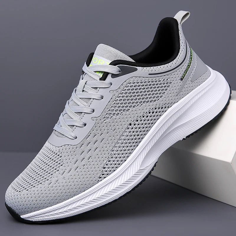 Simple Streetwear Men Sport Shoes Soft Elastic Fabric Lightweight Design Anti Slip Grip Casual Trainers for Daily Outings Sports
Simple Streetwear Men Sport Shoes Soft Elastic Fabric Lightweight Design Anti Slip Grip Casual Trainers for Daily Outings Sports