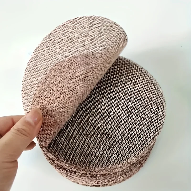 10pcs 6-inch mesh sanding discs with hook-and-loop abrasive,dust-free pan, anti-blocking wood furniture sharp grinding sandpaper
10pcs 6-inch mesh sanding discs with hook-and-loop abrasive,dust-free pan, anti-blocking wood furniture sharp grinding sandpaper