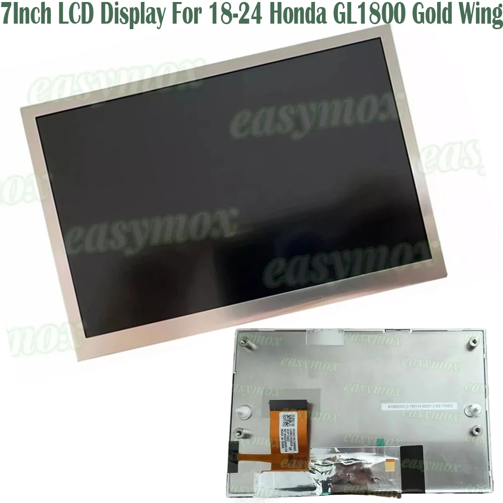 7Inch LCD Display For 18-24 Honda GL1800 Gold Wing Instrument Cluster Speedometer Screen Replacement LAM070G055A
7Inch LCD Display For 18-24 Honda GL1800 Gold Wing Instrument Cluster Speedometer Screen Replacement LAM070G055A