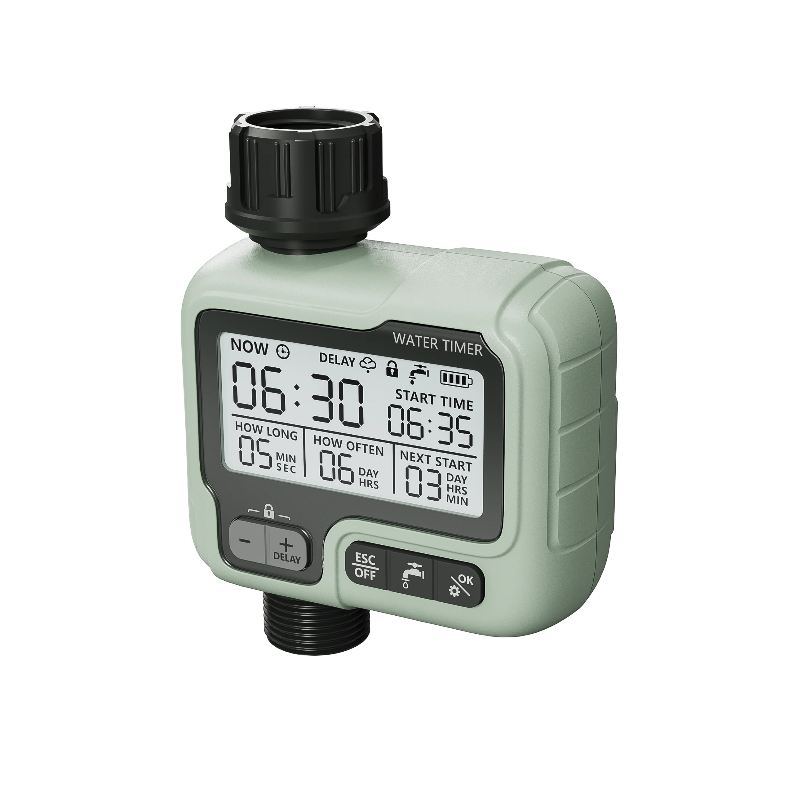 Reswat HCT-322 Automatic Water Timer Watering Machines for Agricultural Purposes Garden Tools Irrigation Sprinkler
Reswat HCT-322 Automatic Water Timer Watering Machines for Agricultural Purposes Garden Tools Irrigation Sprinkler