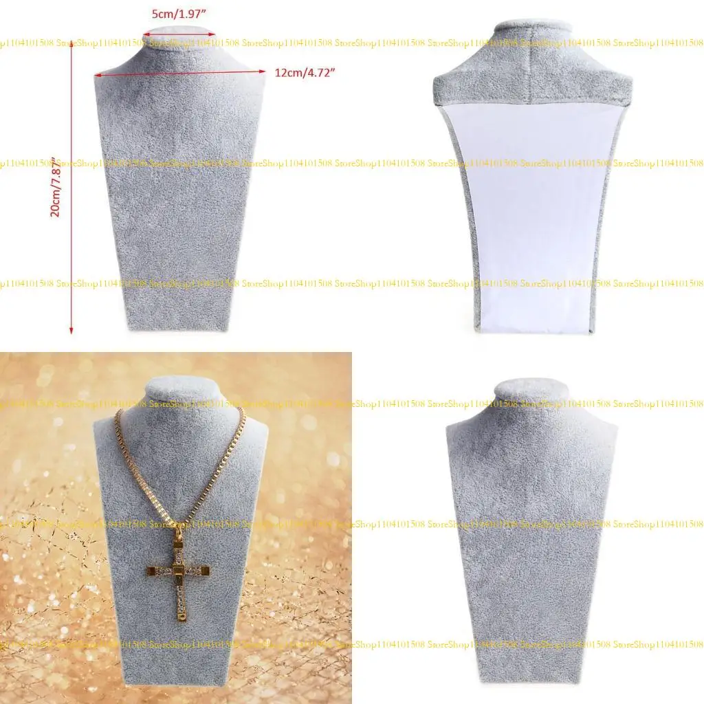 15 -й модельный бюст -колье ожерелье -колье -манекен, бюст -ювелирные изделия, Организатор Организатор выставки подвесной для
15 -й модельный бюст -колье ожерелье -колье -манекен, бюст -ювелирные изделия, Организатор Организатор выставки подвесной для