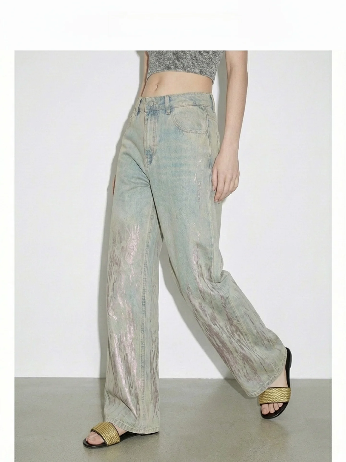 Джинсы женские премиум-класса с высокой талией, А-силуэта, с вырезами, потертые, осенние, новые, прямые, модные
Джинсы женские премиум-класса с высокой талией, А-силуэта, с вырезами, потертые, осенние, новые, прямые, модные