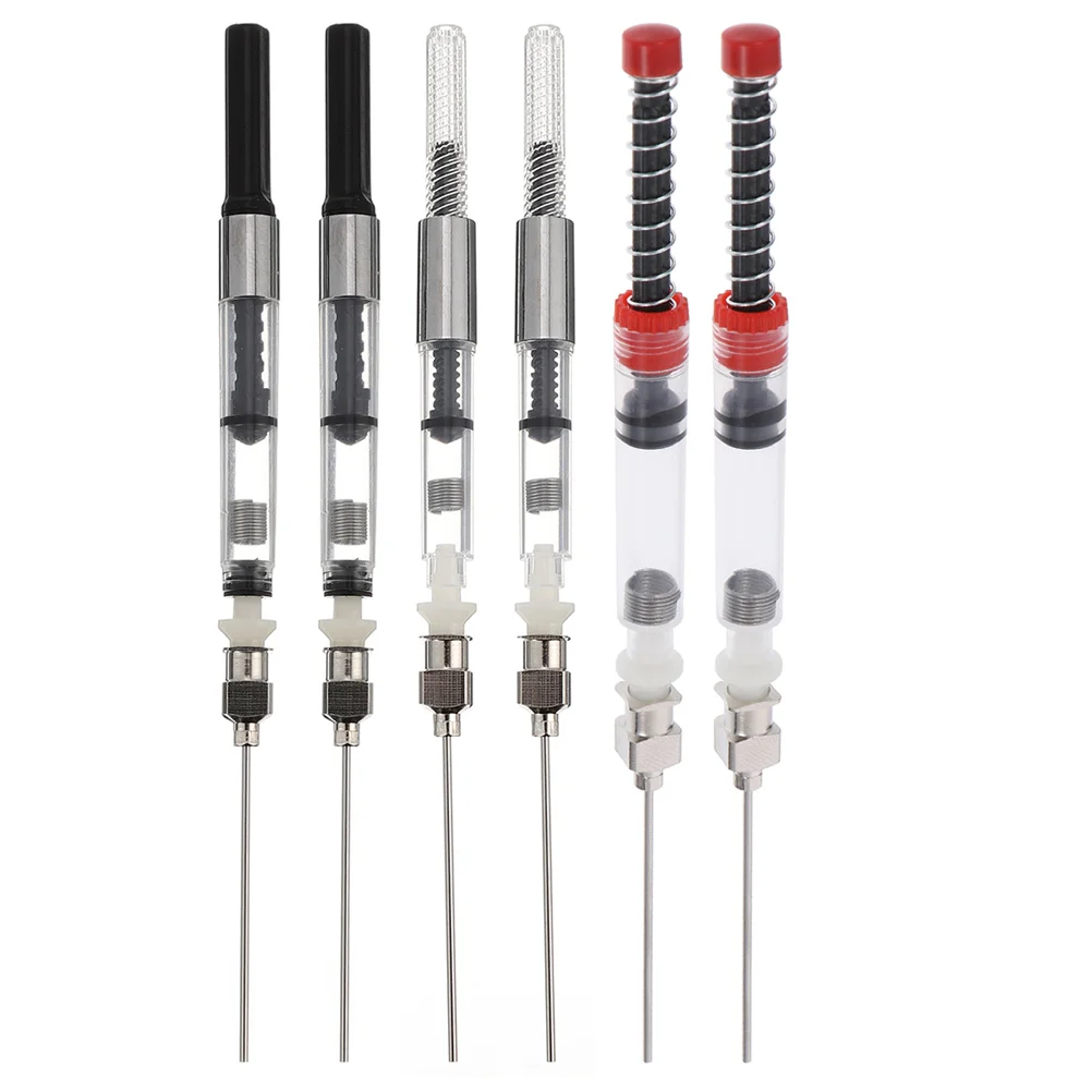 6 Pcs Fountain Pen Converter Ink Absorber The Cross Inking Aid Stainless Steel Stationery Supplies Office Student Auxiliary
6 Pcs Fountain Pen Converter Ink Absorber The Cross Inking Aid Stainless Steel Stationery Supplies Office Student Auxiliary
