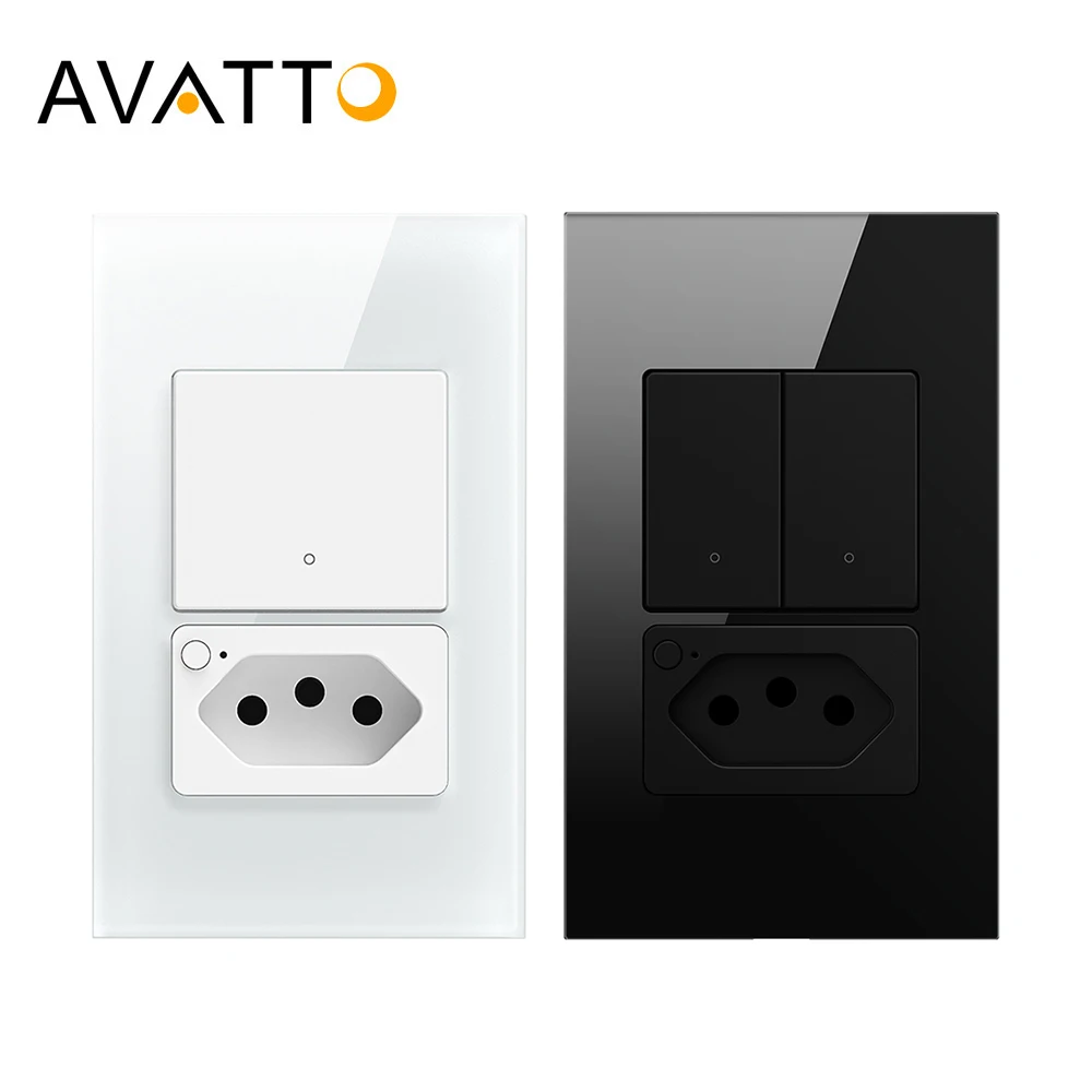 Умный настенный выключатель и розетка AVATTO Tuya WiFi 4X2 со стеклянной панелью, стандарт Бразилии, 1/2 кнопок, настенный выключатель для Alexa,Google Home
Умный настенный выключатель и розетка AVATTO Tuya WiFi 4X2 со стеклянной панелью, стандарт Бразилии, 1/2 кнопок, настенный выключатель для Alexa,Google Home
