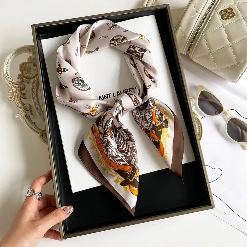 2026 Korean Fashion Four Leaf Clover Printed Silk Scarf Women Imitation Silk 70 Square Scarf High End Versatile Fashion Scarf
2026 Korean Fashion Four Leaf Clover Printed Silk Scarf Women Imitation Silk 70 Square Scarf High End Versatile Fashion Scarf