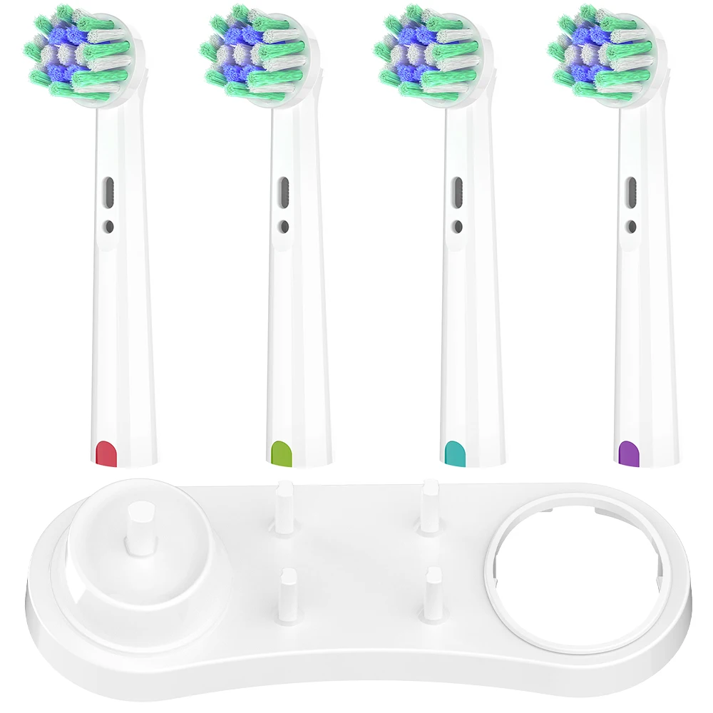 Профессиональные сменные насадки для щеток Cross Action и подставка для головки зубной щетки, совместимые с электрическими зубными щетками Oral B
Профессиональные сменные насадки для щеток Cross Action и подставка для головки зубной щетки, совместимые с электрическими зубными щетками Oral B